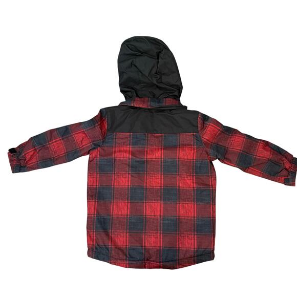 Free Country Boys sz. XS red & black winter coat, warm, cozy #4293 - Picture 2 of 10